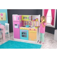 Ігровий набір Кухня KidKraft Deluxe Big & Bright Kitchen w / Cookware Set (53241): Виробник KidKraft