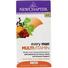 New Chapter, Every Man Multivitamin, 72 tablets (NCR-0323): Тип мультивітаміни