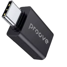 Адаптер Proove Adapter Extension USB to USB-C Black (HBEX00101001): Цвет черный