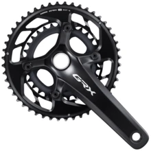 Шатуни Shimano FC-RX820-2 GRX (12Х2) Hollowtech II, 172.5мм 48X31, без каретки (IFCRX8202DX81): Кількість зірок 2
