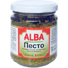 Соус Песто ALBA FOOD 212 мл (8051380012031): Объем нетто 212 мл