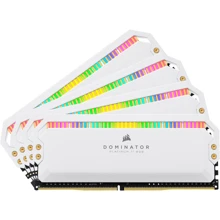 Corsair 32 GB (4x8GB) DDR4 3200 MHz Dominator Platinum RGB (CMT32GX4M4Z3200C16W): Производитель Corsair