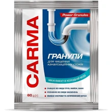 Средство Carma для очистки труб с холодной водой 60 г (4823098414490): Производитель Carma
