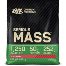 Гейнер Optimum Nutrition EU Serious Mass 5450 g /16 servings/Strawberry: Пол Унисекс
