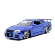 Машина металлическая Jada Fast and Furious Nissan Skyline GT-R 2002 (253203045): Тип Готовая модель