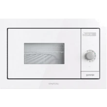 Встраиваемая микроволновая печь Gorenje BM235G1SYW: Цвет белый