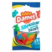Жувальні Цукерки Damel Bears (без цукру), 100 г (WT3617): Вага, г 100