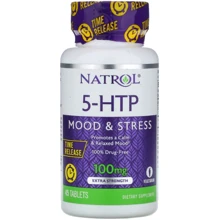 Natrol 5-HTP, 100 mg, 45 Tablets (NTL-05228): Тип Триптофан