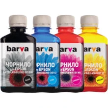 Чернила Barva Epson 101, 4х180 мл (E101-180-MP): Цвет набор (set), Yellow, Magenta, Black, Cyan