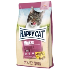 Сухой корм Happy Cat Minkas Sterilised Geflugell для кастрированных котов и стерилизованных кошек с птицей 0.5 кг (70402): Тип Сухой корм