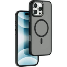 Чехол для iPhone WIWU Magnetic Armor Pro Series Black (FGG-012) for iPhone 16 Pro Max: Цвет черный