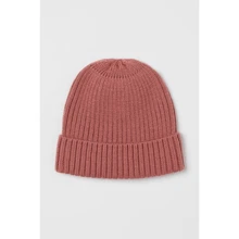 Шапка H&M 7556980 43 темно-розовая: Пол Девочка