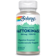 Solaray Nattokinase Наттокіназа 100 мг 30 капсул: Форма випуску Капсулы