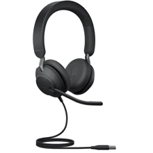 Навушники Jabra Evolve 2 40 MS Stereo USB-A (24089-999-999): Тип конструкції накладные