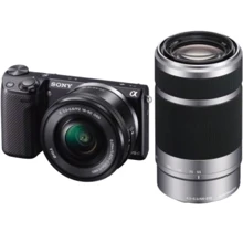 Sony NEX-5T Kit 16-50mm + 55-210mm Black (UA): Тип матрицы CMOS