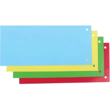 Разделитель листов 240x105 мм Economix, картон, цветной, 100 шт. (E30809): undefined undefined