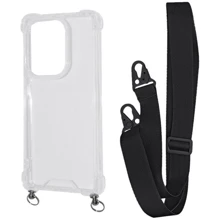 Аксесуар для смартфона WAVE Clear Case with Strap Black для Xiaomi Redmi Note 13 4G: Сумісність Xiaomi Redmi Note 13 4G