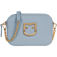 Женская сумка кросс боди Furla Viva S голубая (1054526): Пол Женский