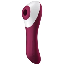 Вакуумный стимулятор с вибрацией Satisfyer Dual Crush Wine Red: Для кого Для женщин