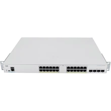 Сетевой коммутатор Cisco CBS350-24FP-4G-EU: Порты только Gigabit Ethernet (10/100/1000)