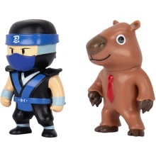 Набор коллекционных фигурок Stumble Guys - Ниндзя Кай и Капибара (SG2015-9): Тип Набор игровых фигурок