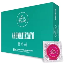 Arromatizato, №144 - Кольорові ароматизовані презервативи Love Match: Тип Ароматизовані