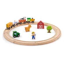 Дерев'яна залізниця Viga Toys 19 ел. (51615): Тип набір