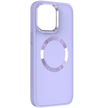 Чехол для iPhone TPU Case Bonbon Metal Style with MagSafe Dasheen for iPhone 13: Цвет фиолетовый