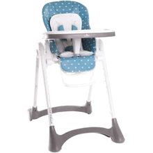 Стульчик для кормления Lorelli CAMPANELLA (sea blue crowns): Тип классический стульчик