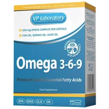 VPLab Omega 3-6-9 Омега 3-6-9 60 капсул: Форма випуску Капсулы