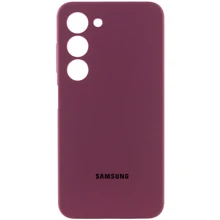 Чехол для телефонов Lakshmi Premium Silicone Case with Logo Full Camera Plum for Samsung A155 Galaxy A15 4G / A156 Galaxy A15 5G: Совместимость Samsung A155 Galaxy A15 4G / A156 Galaxy A15 5G