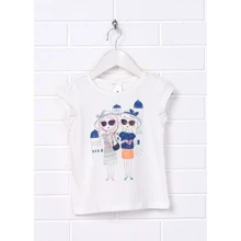 Футболка C & A 77534-2012293 98 см біла: Стать дівчинка