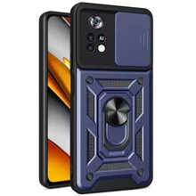 Чехол для телефонов Mobile Case Camshield Serge Ring Blue for Xiaomi Poco M4 Pro 4G: Совместимость Xiaomi Poco M4 Pro 4G