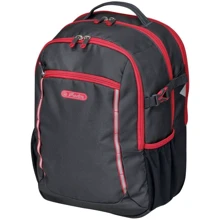 Рюкзак школьный Herlitz ULTIMATE Black Red черный (50032785): Возрастная группа от 6 до 10 лет