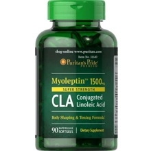 Puritan's Pride MyoLeptin CLA 1 500 mg кон'юговані лінолева кислота 90 гелевих капсул: Виробник Puritan's Pride