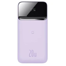 Внешний аккумулятор Baseus Power Bank 10000mAh Wireless Charger Magnetic 20W Purple (PPCX010005): Количество USB 2