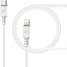 Кабель Piko Cable USB-C to Lightning 1.2m White (CB-TL11): Тип USB-C - Lightning
