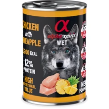 Влажный корм Alpha Spirit Chicken with Paineapple для взрослых собак с курицей и ананасами 400 г (as969992): Тип Влажный корм