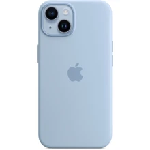 Чехол для iPhone Apple Silicone Case with MagSafe Sky (MQU93) for iPhone 14: Цвет голубой