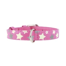 Нашийник Collar Glamour з візерунком Зірочка світиться 30-39 см 20 мм рожевий (4823089301297): Виробник Collar