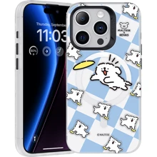 Чехол для iPhone Benks Maltese Frisbee Puppies MagSafe for iPhone 15 Pro Max: Цвет рисунок