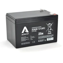 Аккумуляторная батарея AZBIST 12V 12 Ah Super AGM (ASAGM-12120F2): Тип AGM