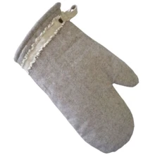 Рукавица-прихватка Прованс HYGGE Marron (коричневая) 33х16 см 100% хлопок (4823093415829): Вид Прихватки и перчатки