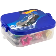 Пластилин Kite Hot Wheels HW19-080 в пластиковом боксе, 7 цветов + 8 инструментов: Производитель KITE