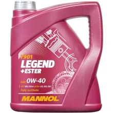 Моторна олія Mannol Legend + Ester 0W-40 3+1л (MN7901-4): Тип Синтетическое