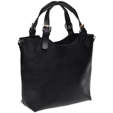 Жіноча сумка шоппер Ricco Grande чорна (1L848-black): Стать жіночий