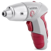 Отвертка аккумуляторная Intertool DT-0301 (3.6V, NiCd, кейс+насадки): Назначение бытовой