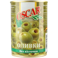 Оливки без косточки Oscar 300 г (8413552051314): Вес нетто 300 г