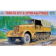 Німецький TRUMPETER напівгусеничний броньований тягач Famo Sd.Kfz. 9/18 TR07203: Виробник TRUMPETER