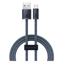 Кабель Baseus USB Cable to Lightning Dynamic Series 2.4 A 1m Slate Gray (CALD000416): Тип USB Cable - Lightning